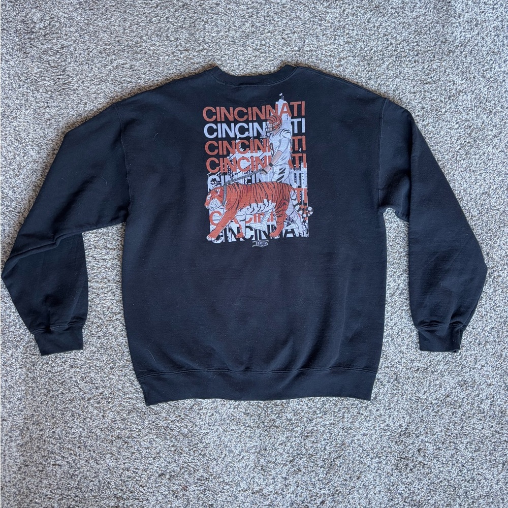 Joe burrow bengals crewneck size L